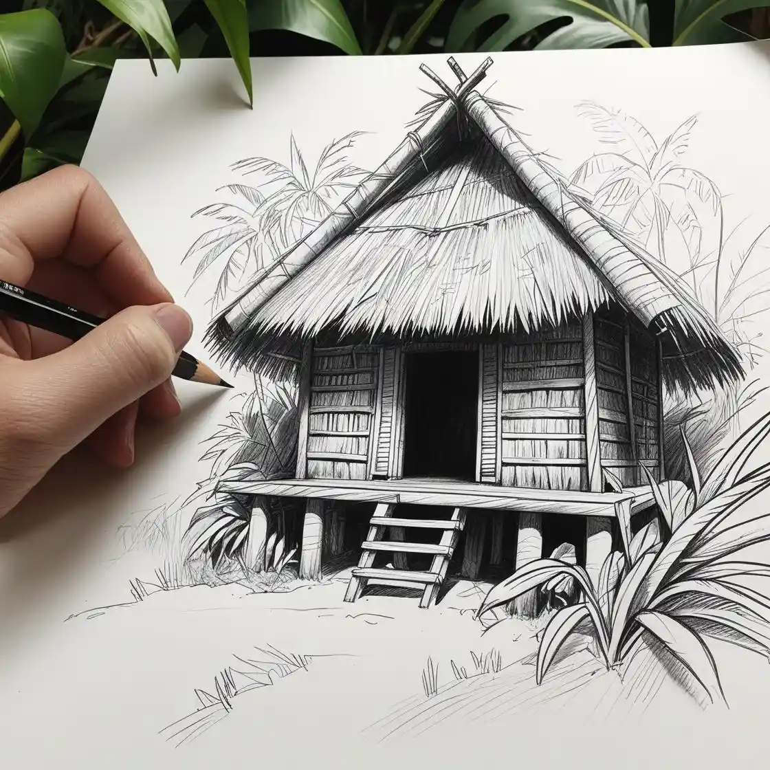 Planung_eines_Hauses_im_peruanischen_Dschungel