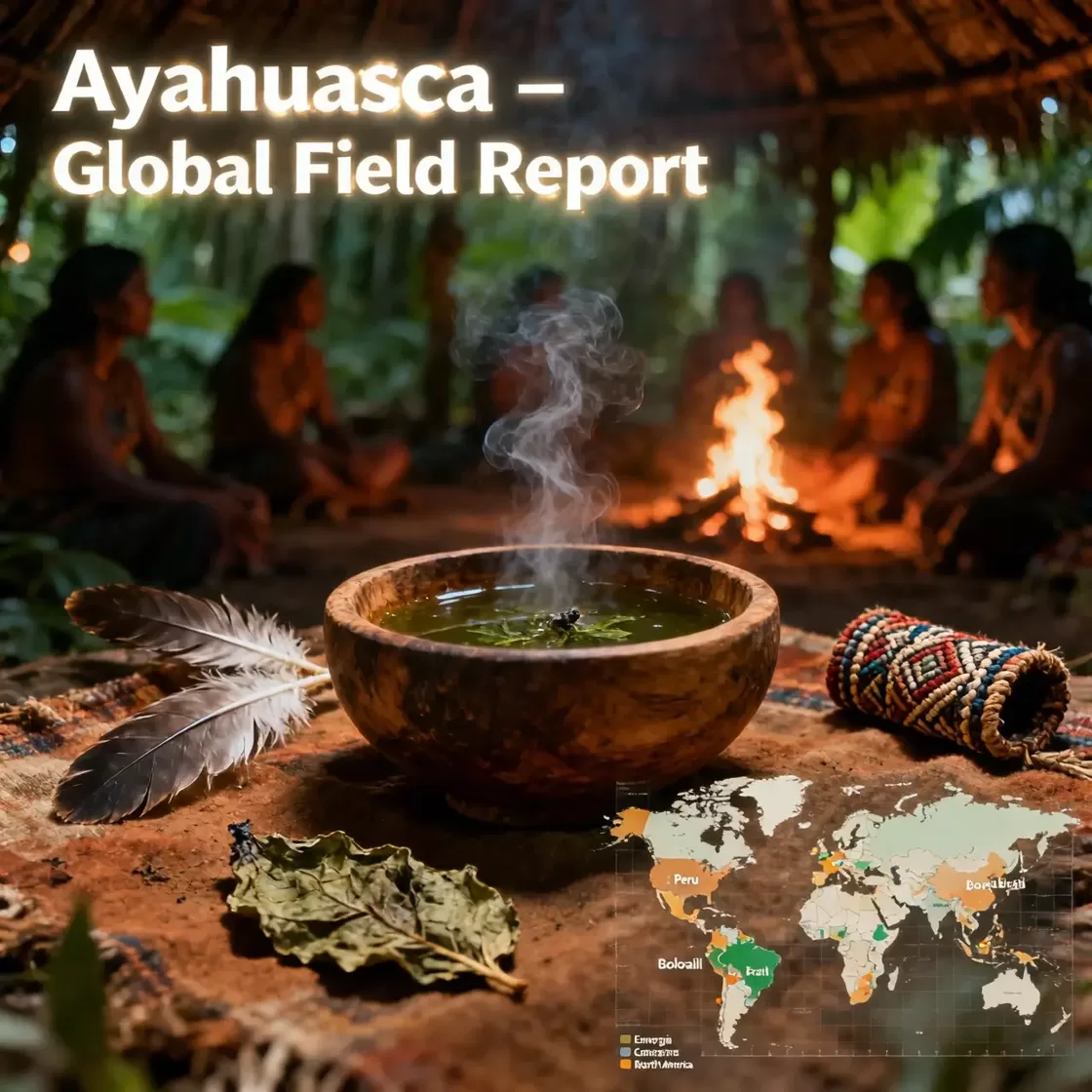 Ayahuasca Global report-The Ayahuasca Landscape Has Shifted: It’s No Longer Just About the Amazon.