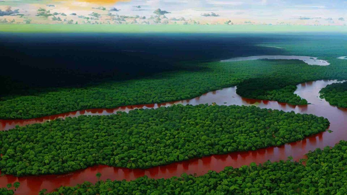  Амазония, джунгли.