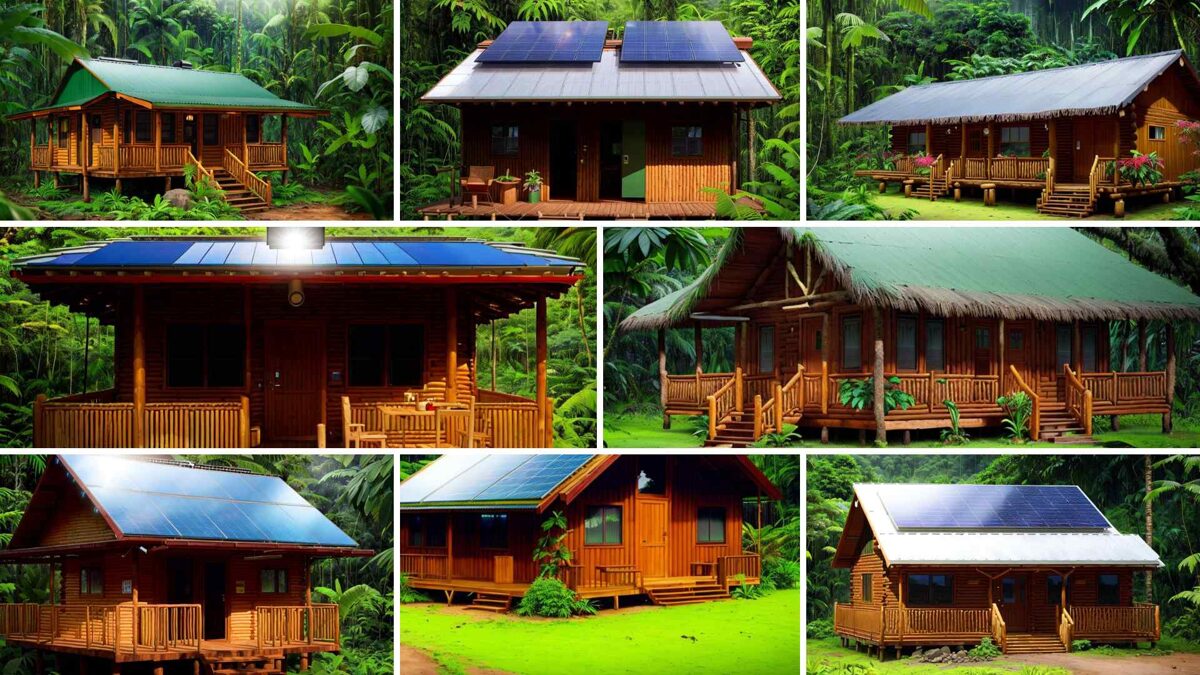 Индивидуальные дома. Вы можете поселиться в собственном экодоме с участком в амазонском лесу на длительный срок или проводить в джунглях отпуск. Можете заказать строительство экодома по готовому проекту, или предложить свой оригинальный проект.