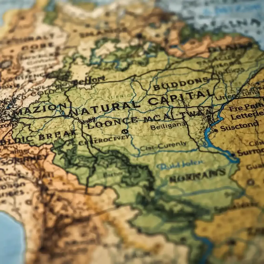 Природный капитал в Амазонии карта зонирования ядро буфер сервисная зона